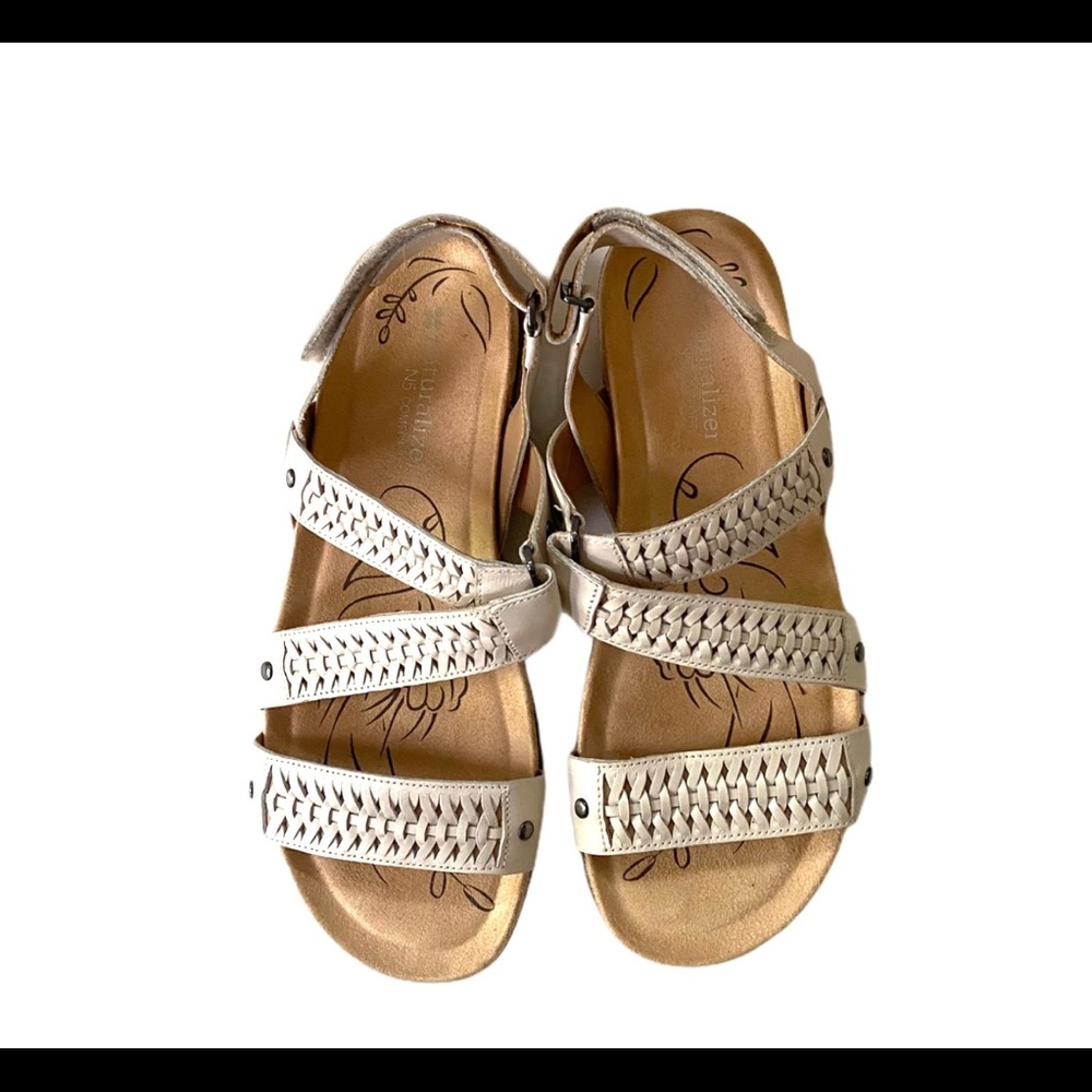 Naturalizer Eliora Strappy Sandals Porcelain 6.5
